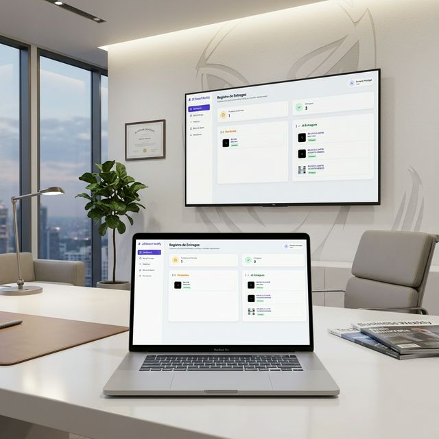 J3 Smart Notify - Gestão de Portaria